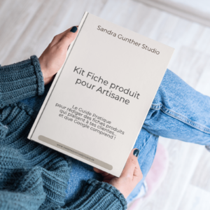 Kit fiche produit pour artisane