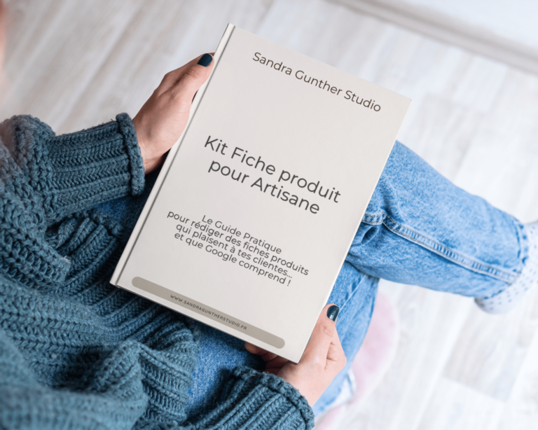 Kit fiche produit pour artisane